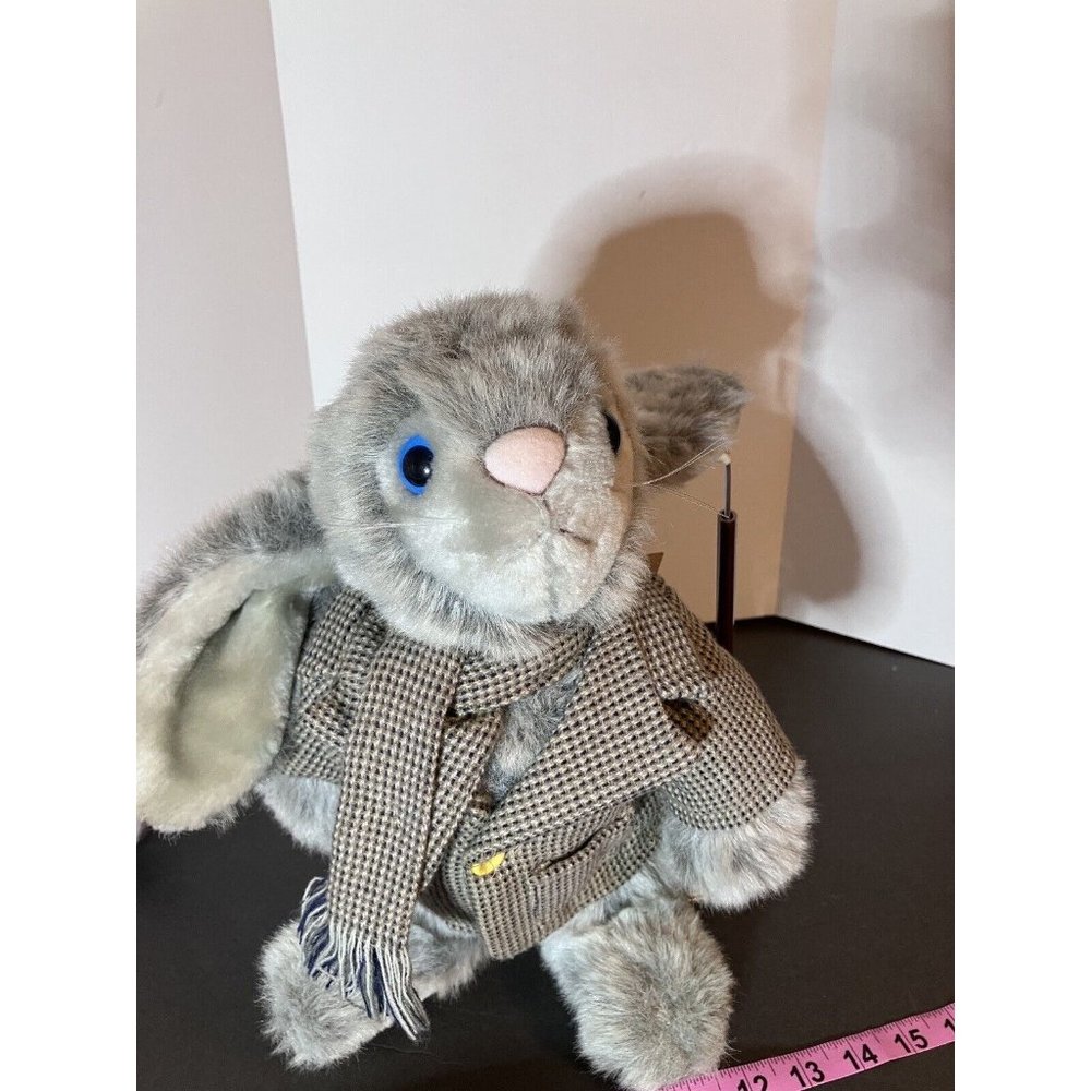 Hares Snuggle Bunny Plush Vintage 1983 North American Bear Co 12" Stuffed Animal - Picture 8 of 15